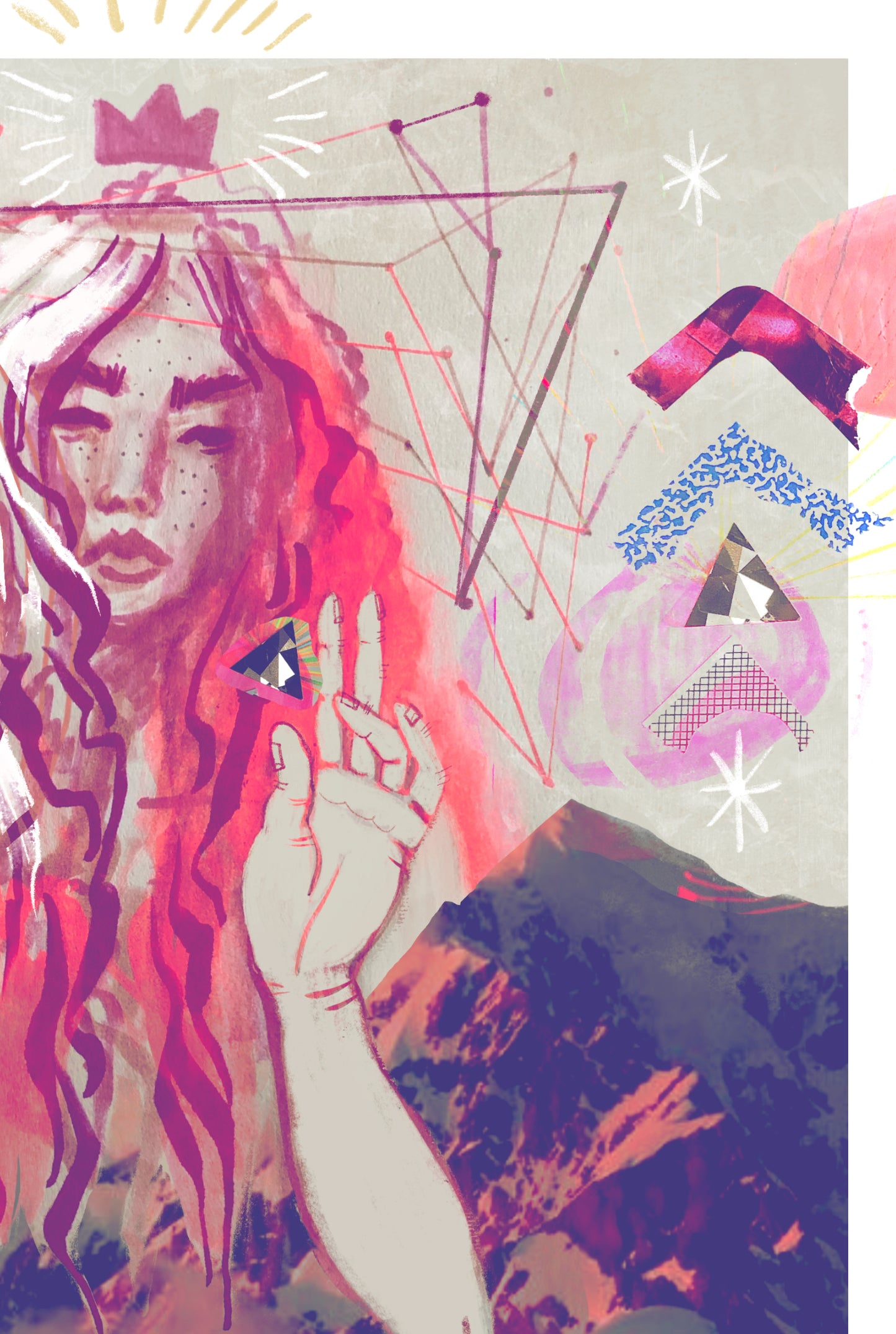 Not Linear 3 - (print)