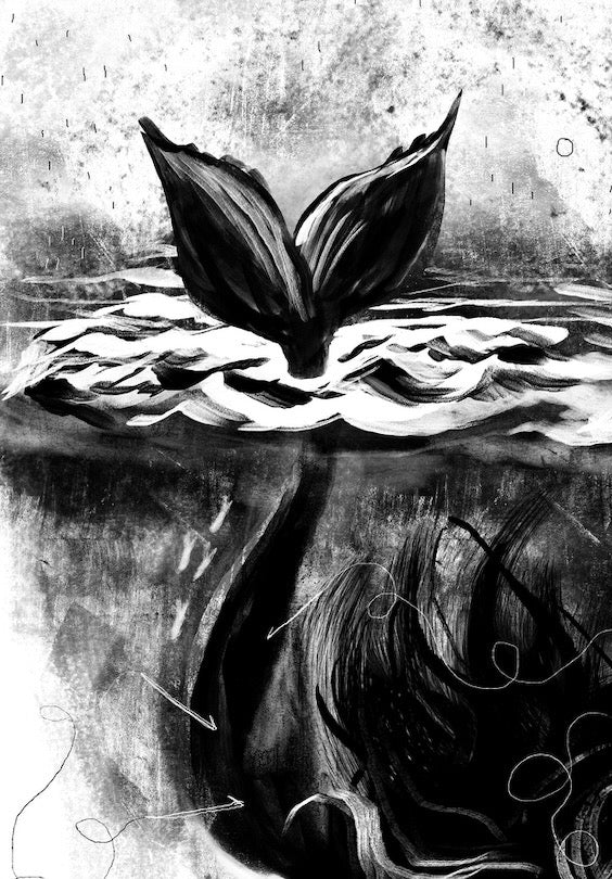 Mermaids Against the Tides I (print)