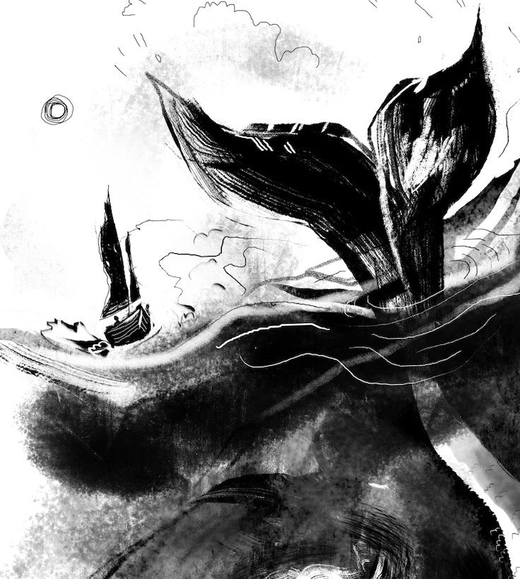 Mermaids Against the Tides II (print)