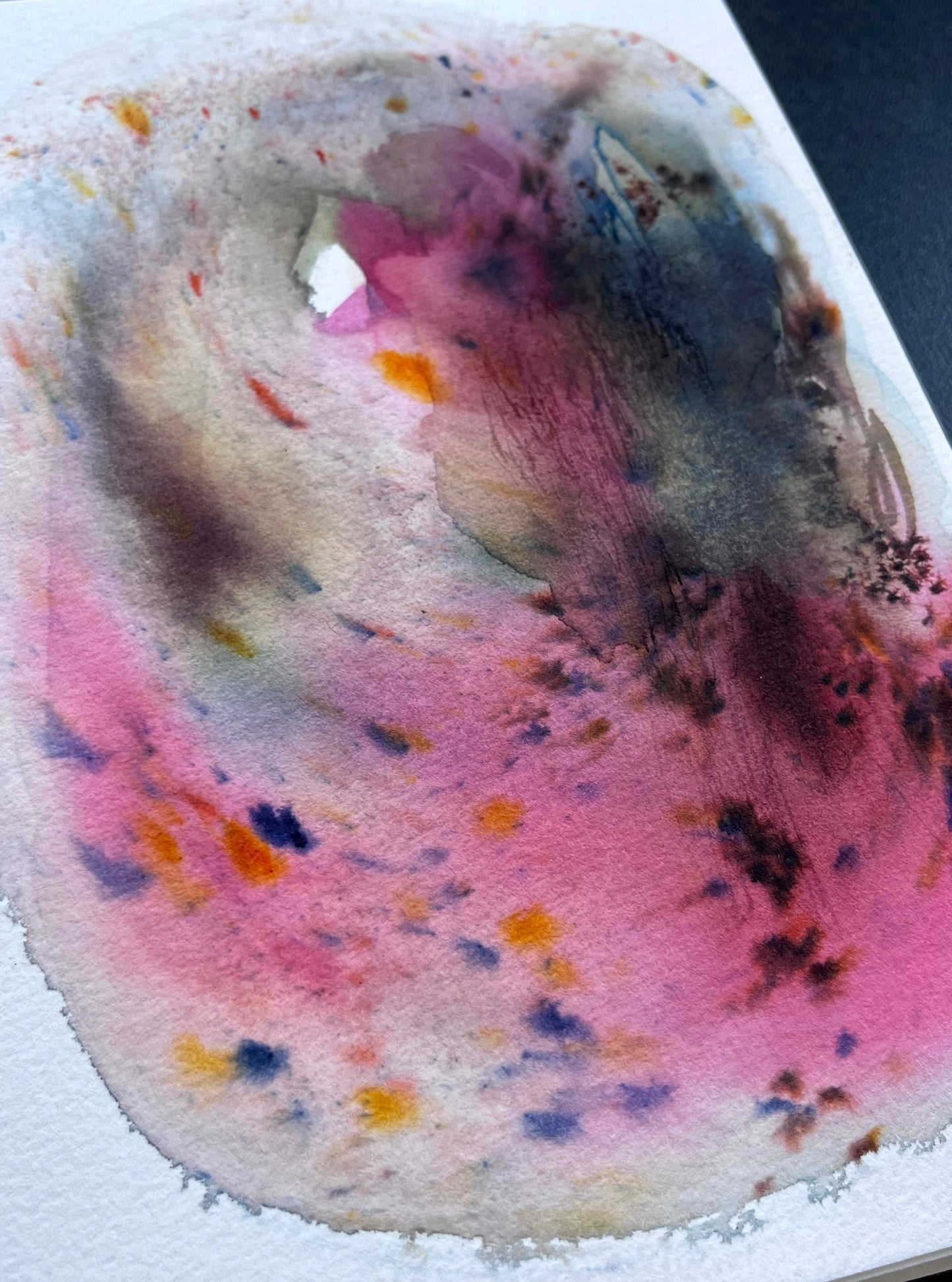 breath between I small