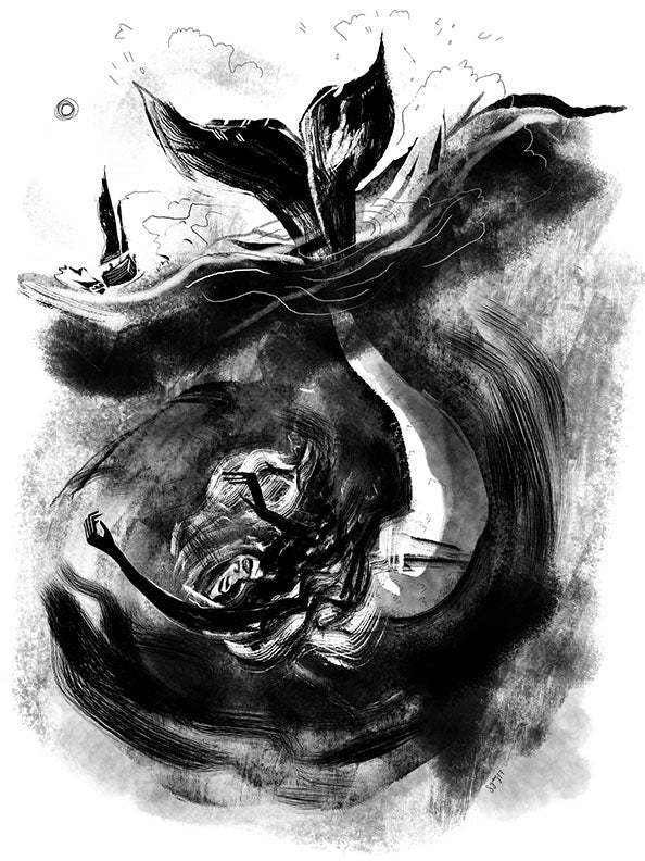 Mermaids Against the Tides II (print)