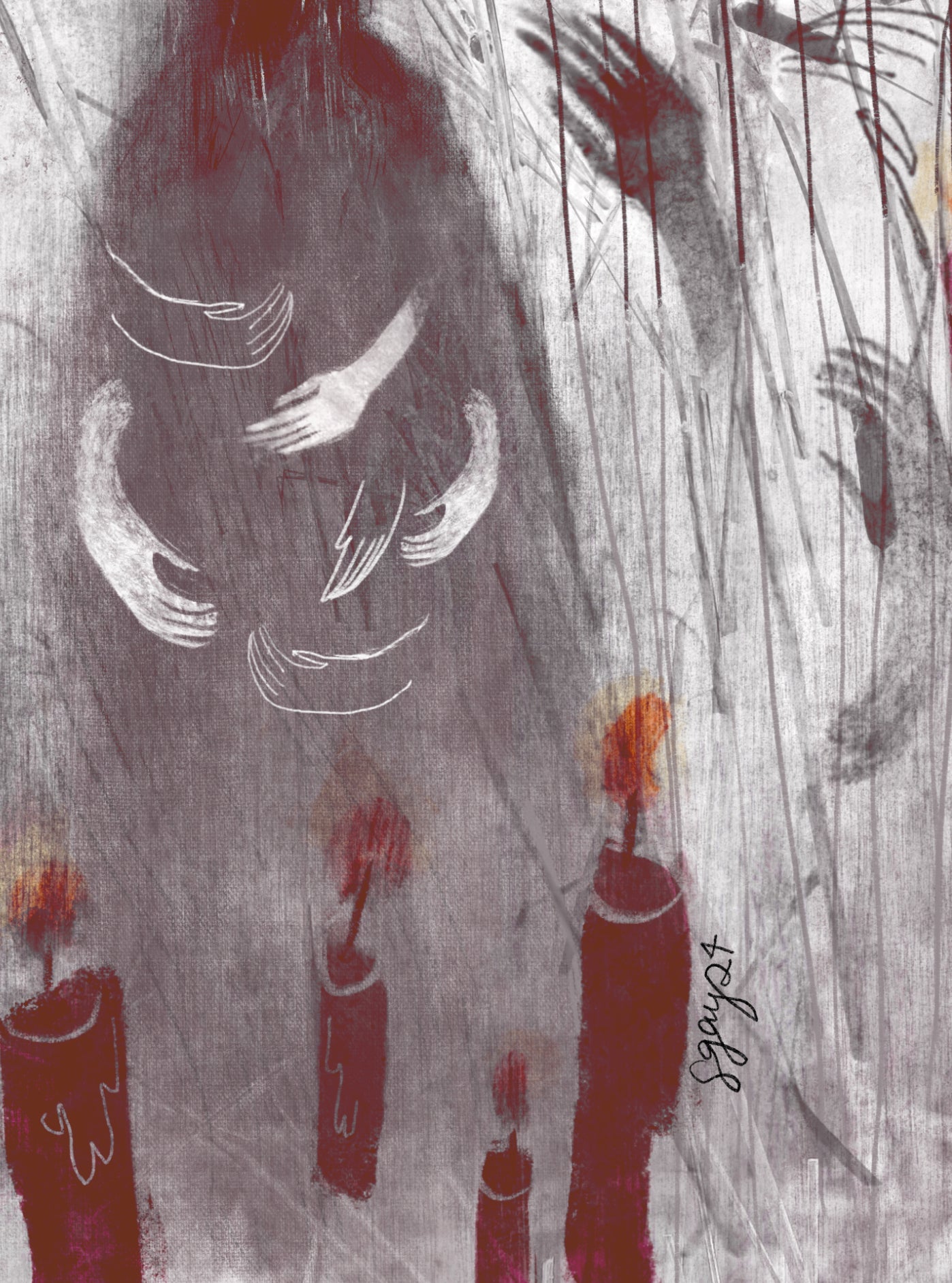 Woman in Total Control of Herself II